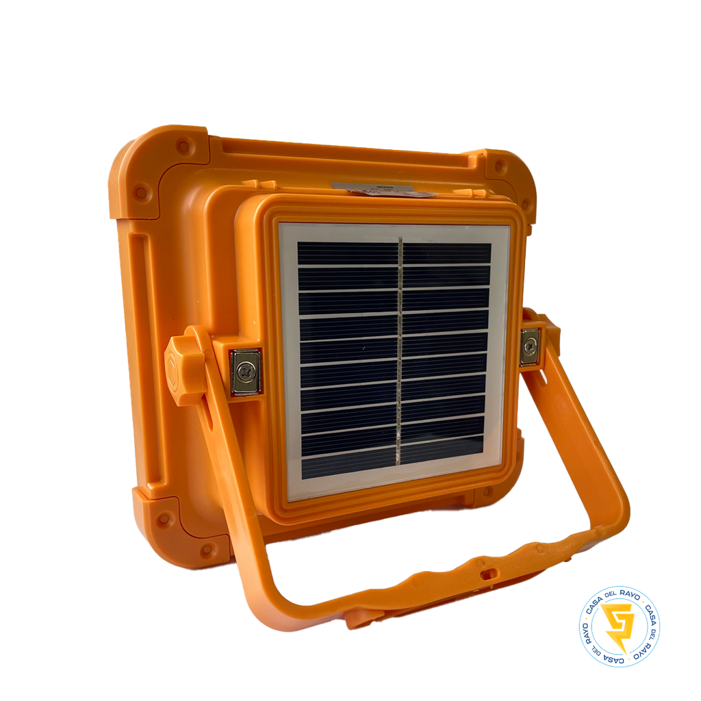 PROYECTOR PORTATIL LED MULTIFUNCIONAL CARGA SOLAR 100W