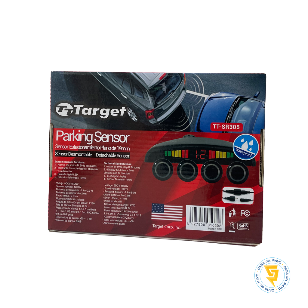 SENSOR DE RETROCESO TARGET