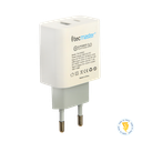 CARGADOR DE PARED DOS PUERTOS USB-C + USB-A TECMASTER