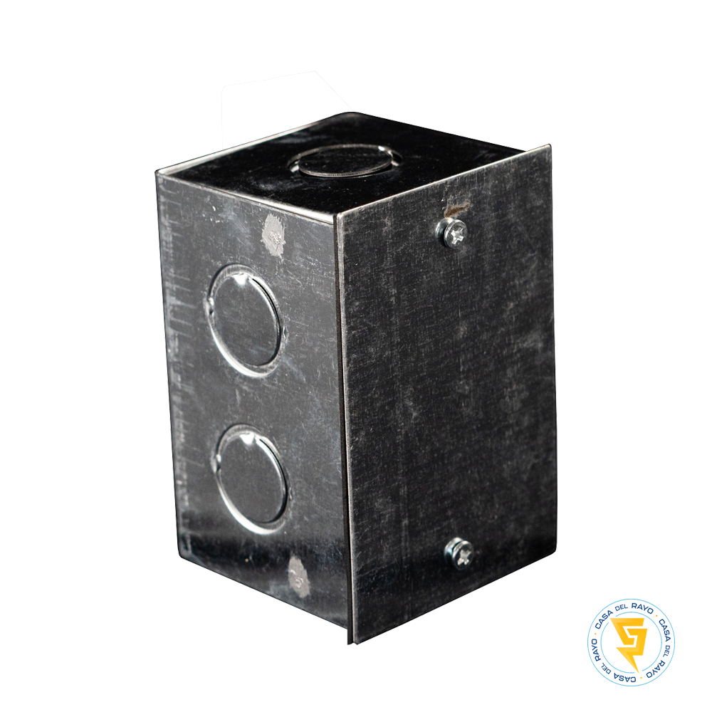 CAJA ELECTRICA METALICA A-01 100X65X65mm MEC
