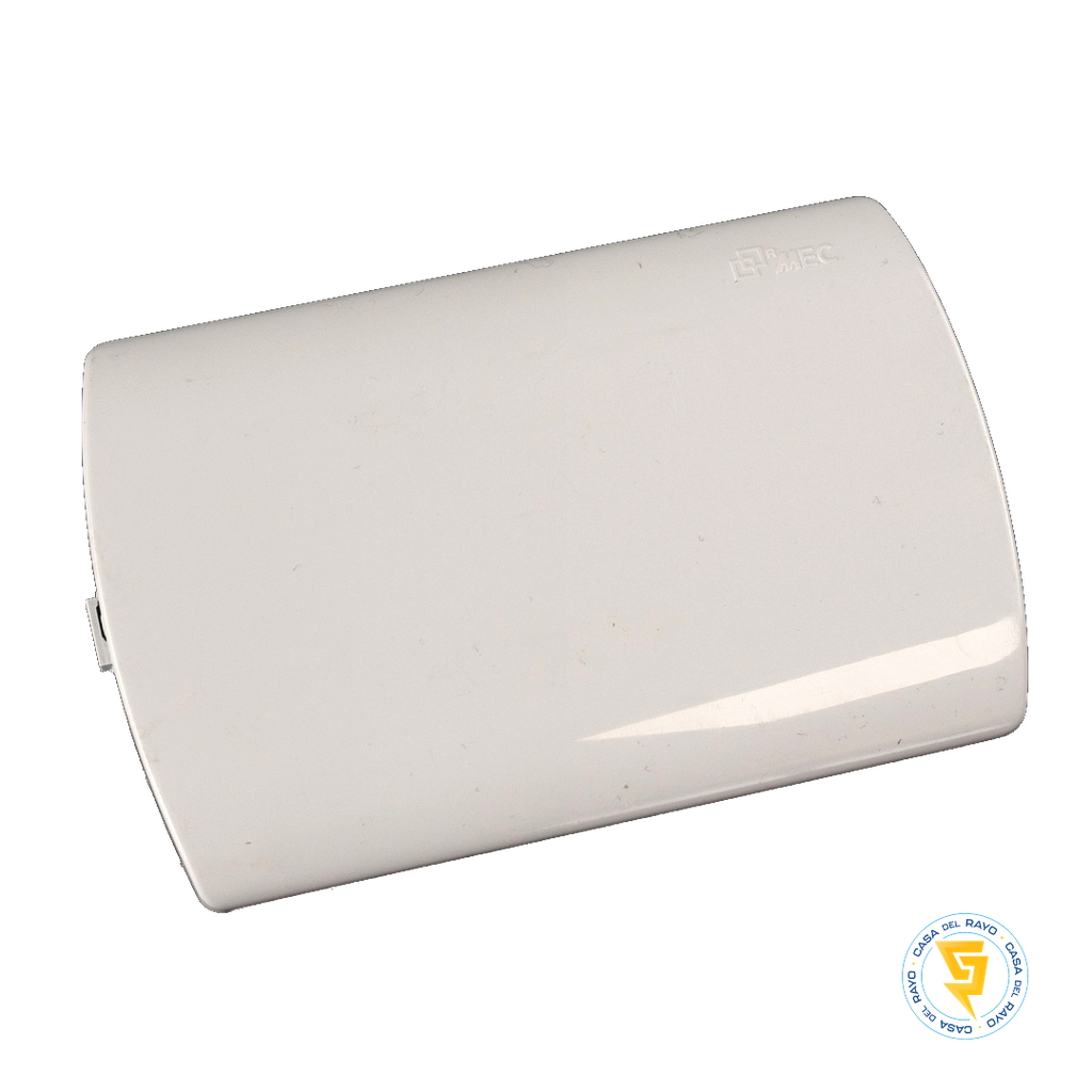 PLACA CIEGA ARIS BLANCO MEC