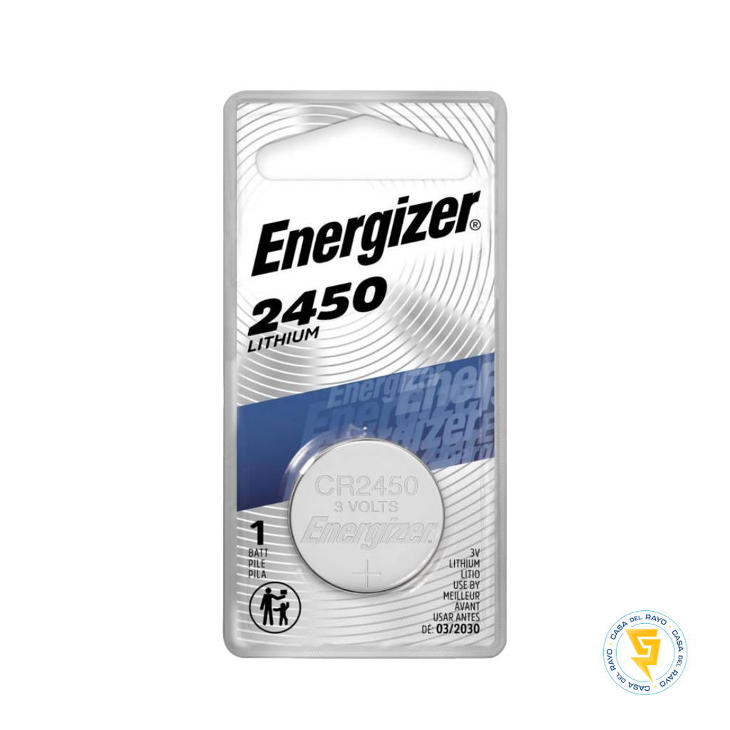 PILA LITIO CR2450 ENERGIZER