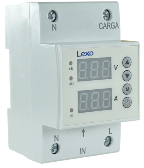PROTECTOR DE VOLTAJE/CORRIENTE 220V LEXO 63A