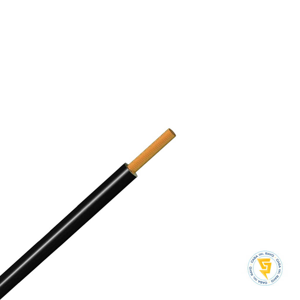 CABLE EVA 6MM NEGRO LIBRE DE HALOGENO