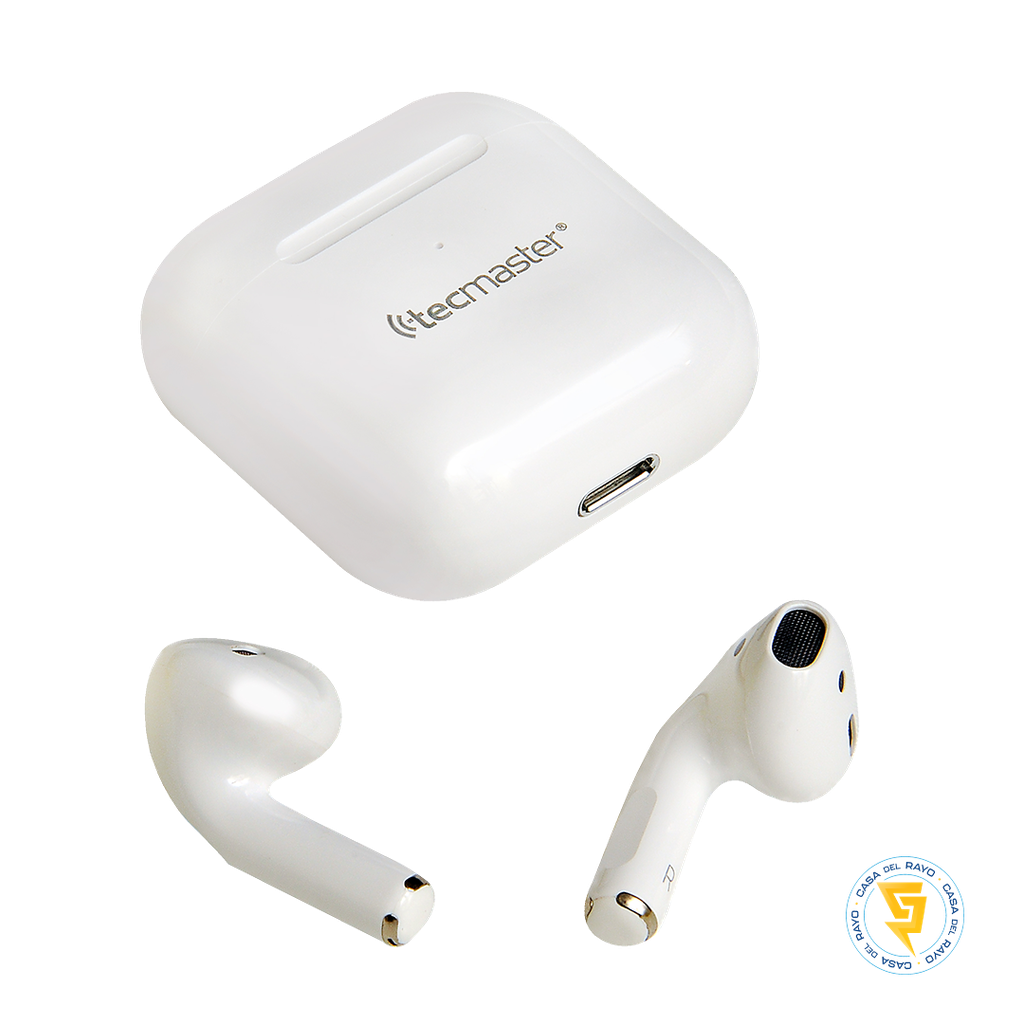 AUDIFONOS EARBUDS MINI TWS BLUETOOTH 5.3V HI-FI TECMASTER