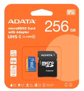 TARJETA DE MEMORIA MICRO SDXC 256GB ADATA