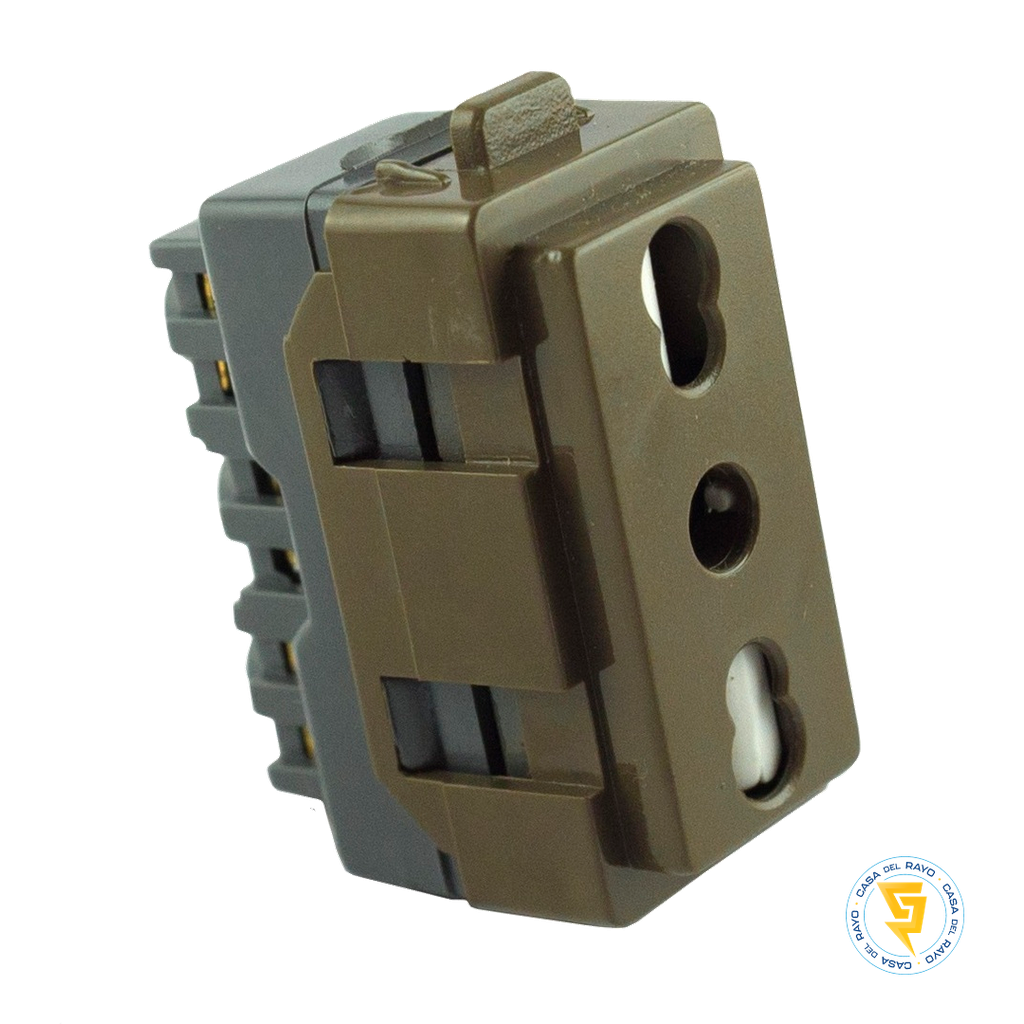 MODULO ENCHUFE HEMBRA 2P+T 10/16A ARIS CAFE MEC