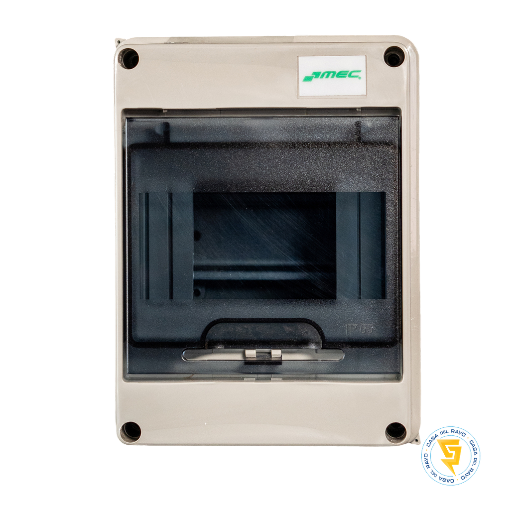 TABLERO SOBREPUESTO ESTANCO EXTERIOR IP65 5 POSICIONES MEC