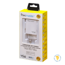 CARGADOR DE PARED ENTRADA DOBLE USB-C + USB-A 45W TECMASTER