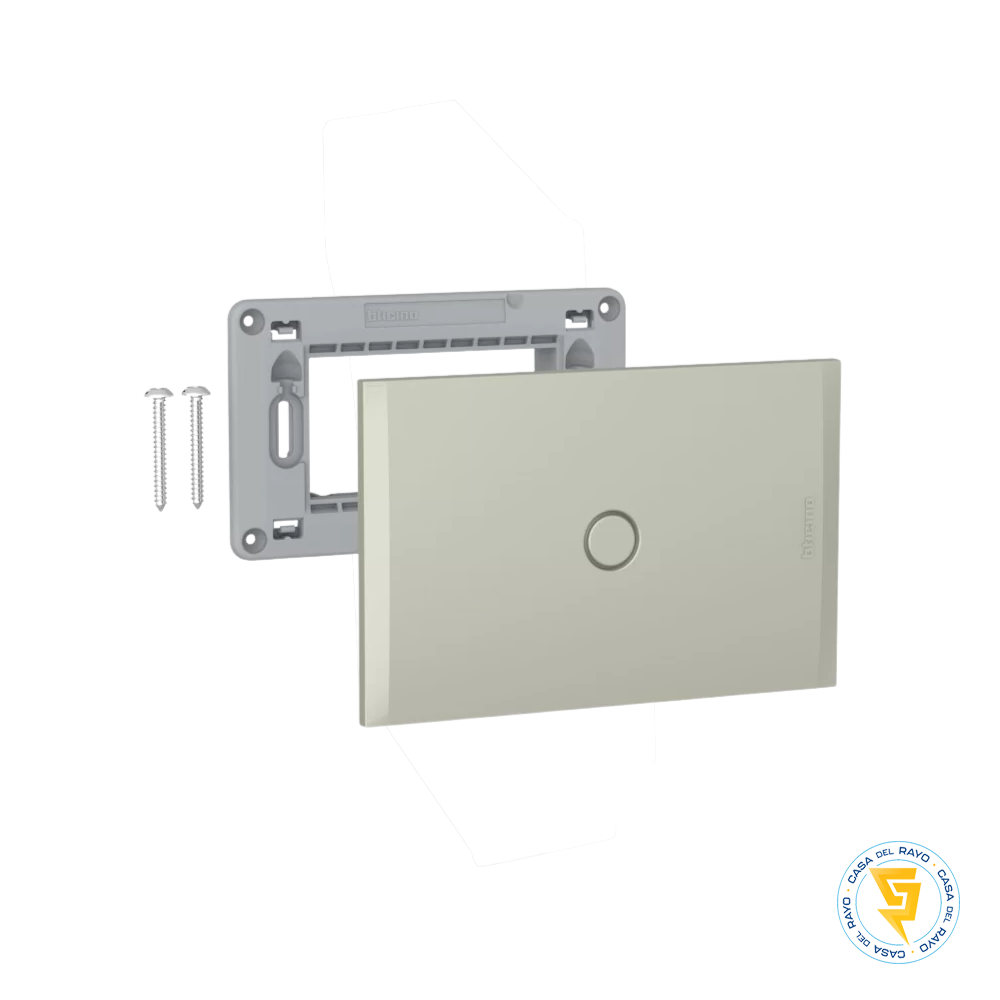 PLACA CIEGA CON SOPORTE TERRA NOBILE BTICINO