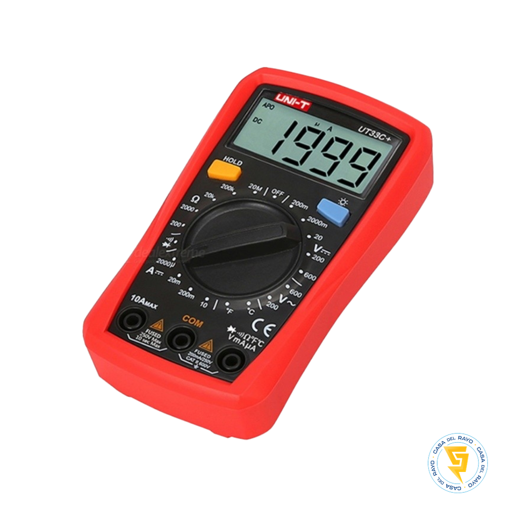 MULTIMETRO DIGITAL DE MEDICION TESTER UNI-T