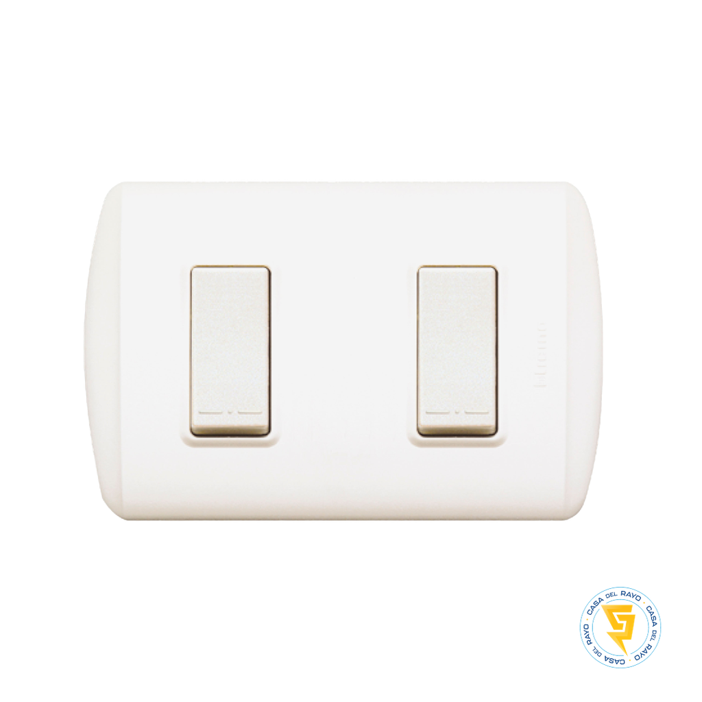 INTERRUPTOR 9/15 10A EMBUTIDO MODUS PLUS BTICINO