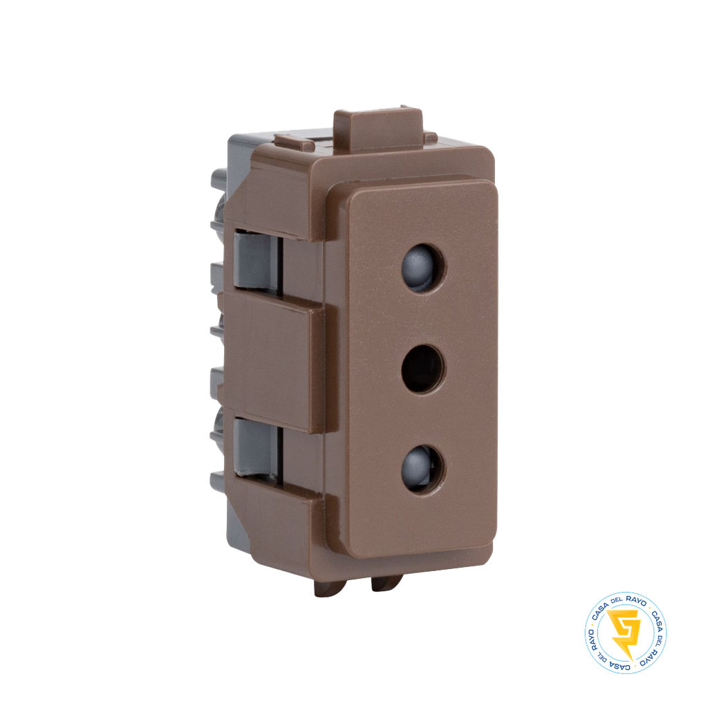 MODULO ENCHUFE 2P+T 10A GENESIS CAFE SCHNEIDER ELECTRIC