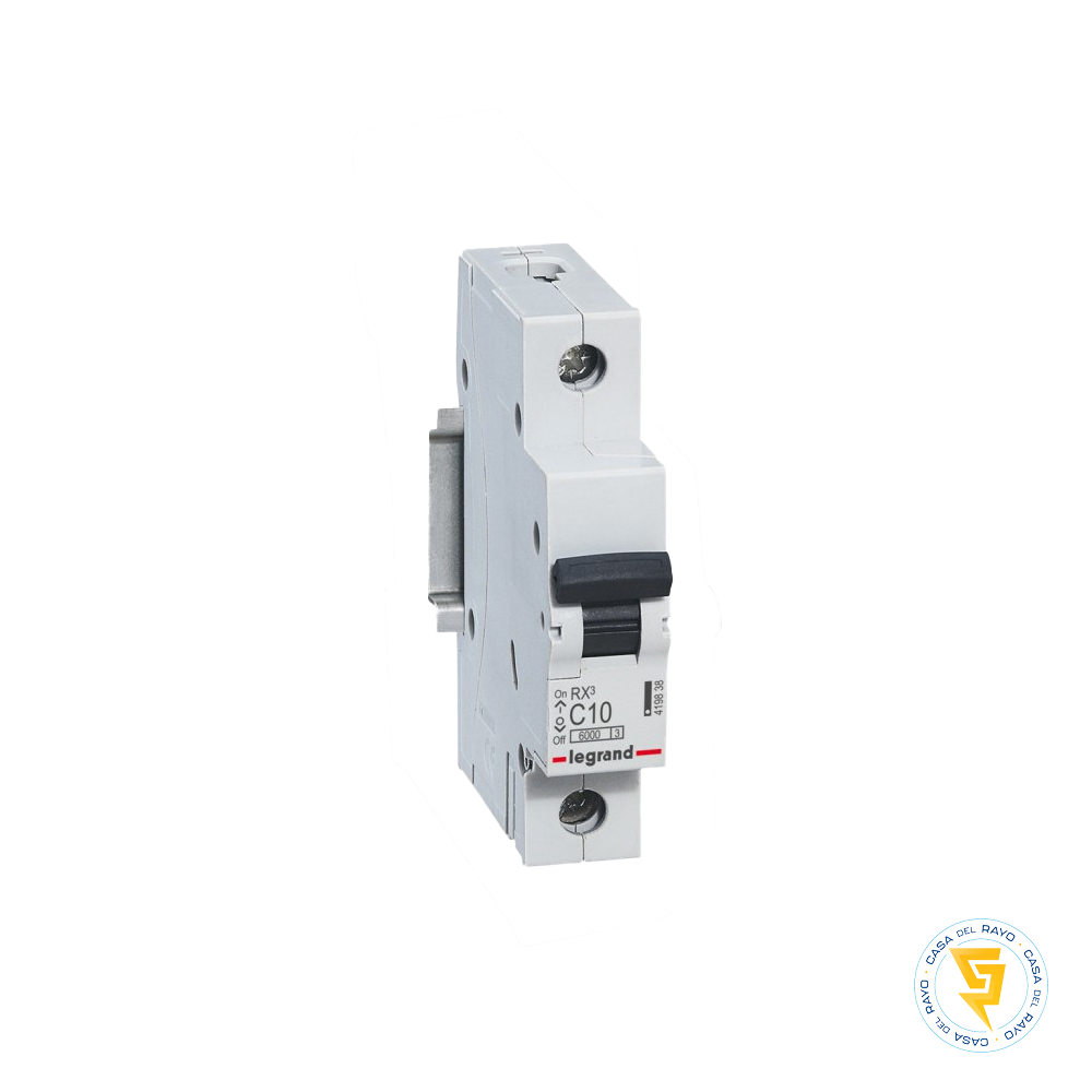 AUTOMATICO MONOFASICO 1X10A RX3 / CURVA C - 6K LEGRAND
