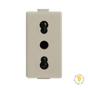 MODULO ENCHUFE 2P+T 10/16A MATIX BEIGE BTICINO