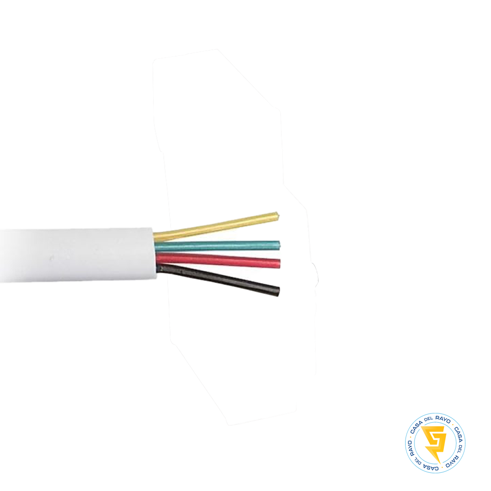 CABLE TELEFONICO 4 PINES 4x24AWG