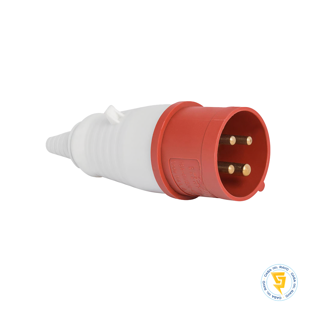 MACHO VOLANTE INDUSTRIAL 3P+T 16A I44 EKOLINE