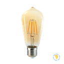 AMPOLLETA LED VINTAGE FILAMENTO ST58 6W 3.000K E27 MEGABRIGHT