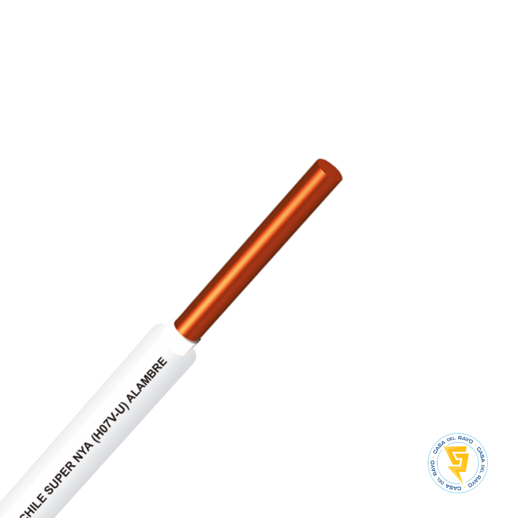 ALAMBRE SUPER NYA 4MM BLANCO