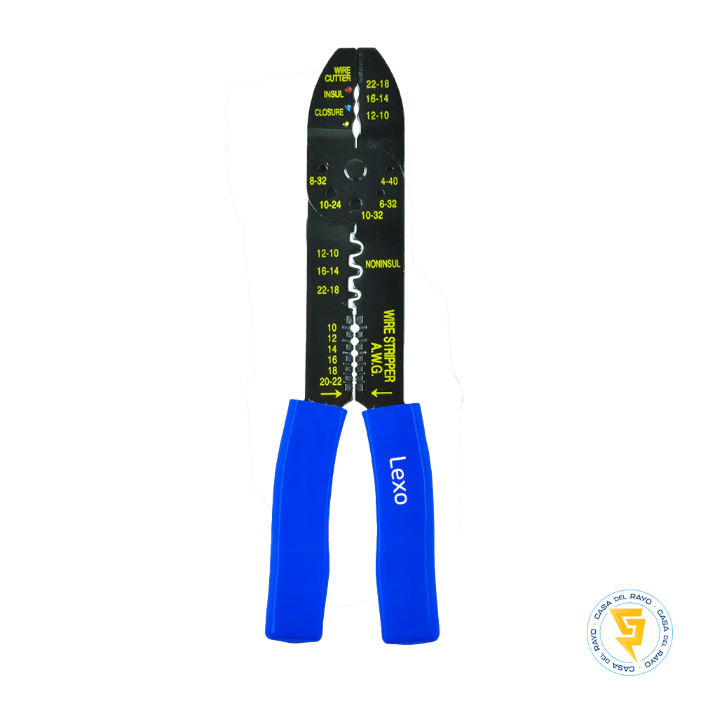 ALICATE PELACABLE MANUAL MULTIUSO 9" HS-313 LEXO