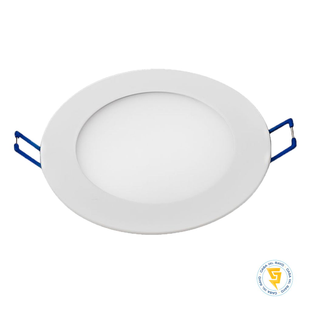PANEL LED EMBUTIDO REDONDO 12W MEGABRIGHT