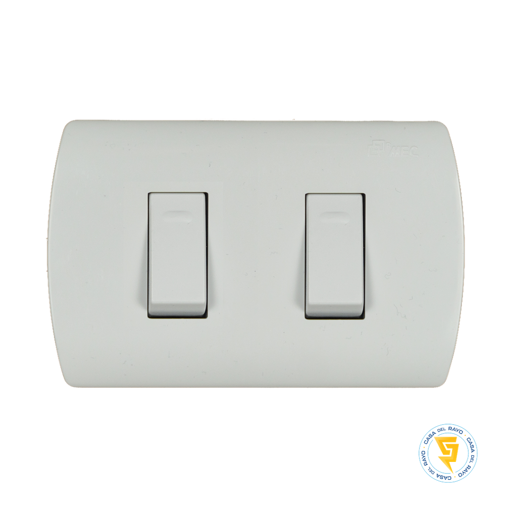 INTERRUPTOR 9/15 ARIS BLANCO MEC