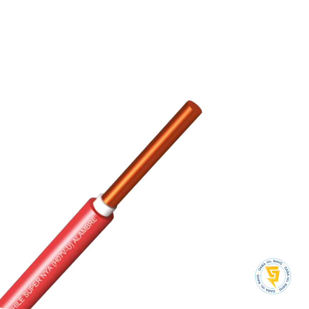 ALAMBRE SUPER NYA 4MM ROJO
