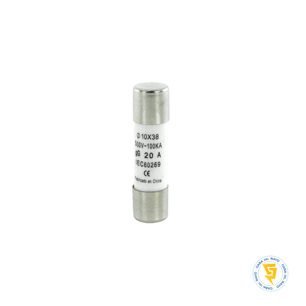 FUSIBLE PARA TABLERO 10X38  20A