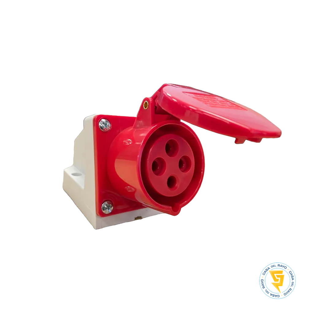 HEMBRA SOBREPUESTO INDUSTRIAL 16A 3P+T LEXO