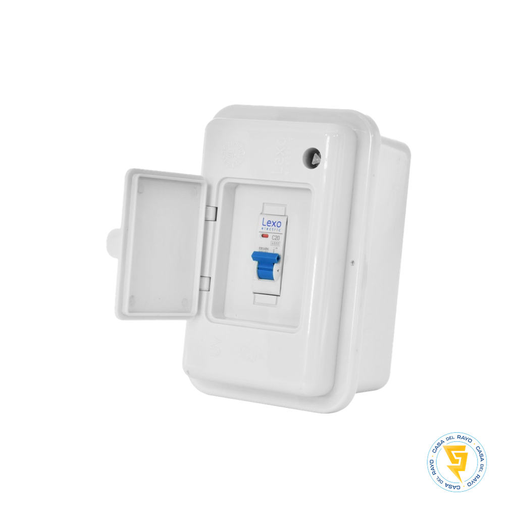 CAJA API EXTERIOR IP40 1P PARA POSTES LEXO