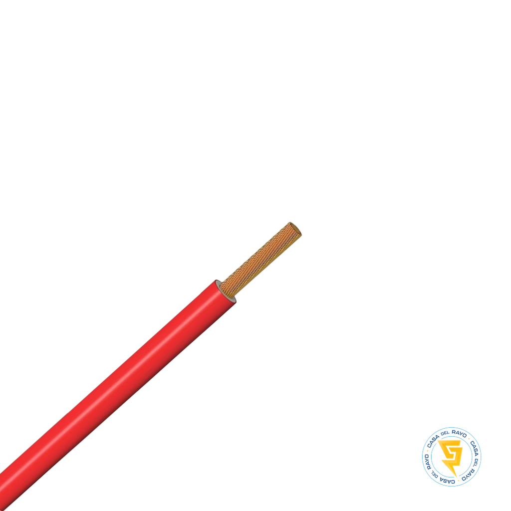 CABLE EVA 2,5MM ROJO LIBRE DE HALOGENO