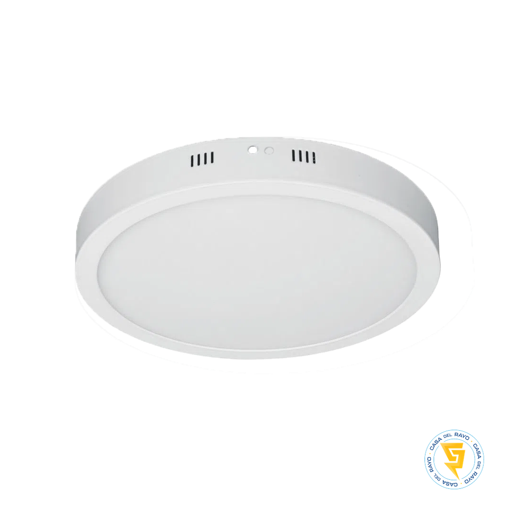 PANEL LED SOBREPUESTO REDONDO 25W 3000K MEGABRIGHT