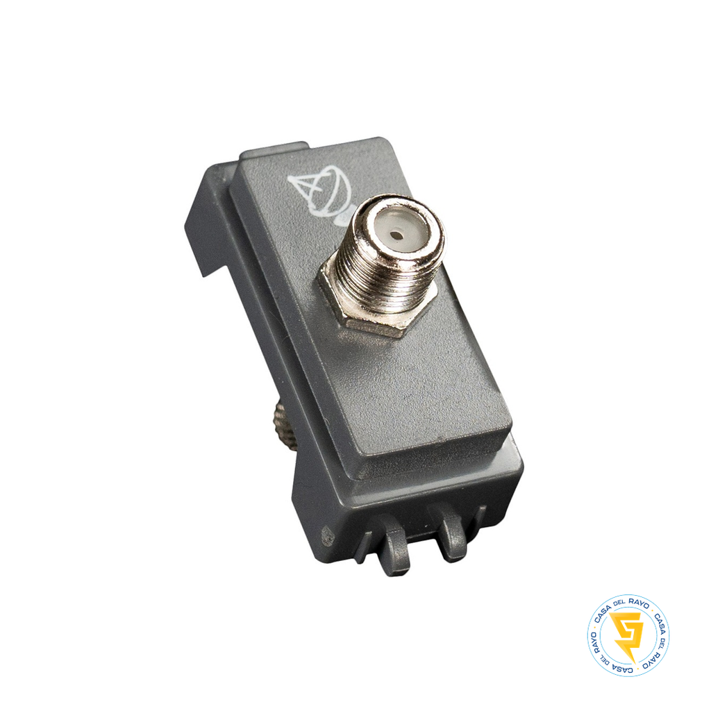 MODULO TOMA COAXIAL ARIS NOIR MEC 