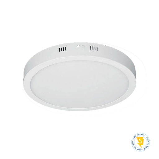 [50400025] PANEL LED SOBREPUESTO REDONDO 25W MEGABRIGHT 6000K