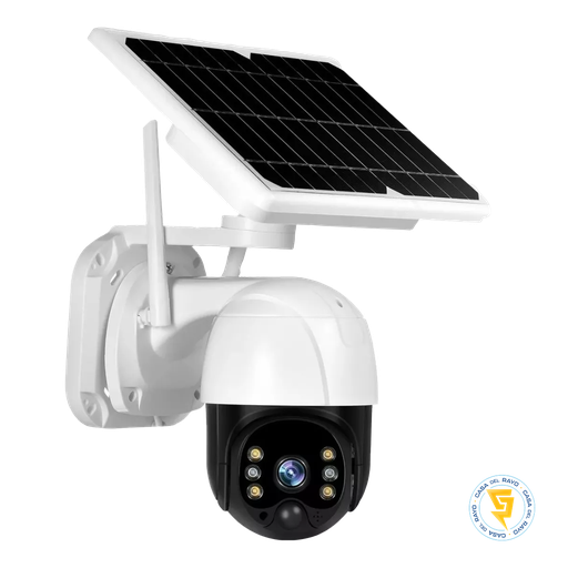 [133484] CAMARA DE VIGILANCIA IP WIFI SOLAR EXTERIOR PTZ CAMERA