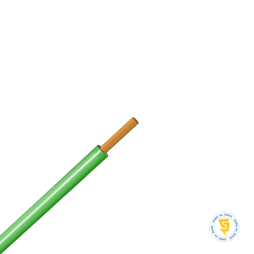 CABLE THHN 6AWG VERDE (13.3mm)