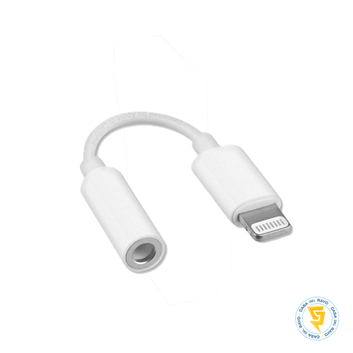 [79USB35129] ADAPTADOR LIGHTNING A 3.5MM PHILCO