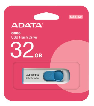 [C008-32GB-RWE] PENDRIVE USB 2.0 32GB ADATA