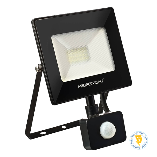 [3070010] PROYECTOR LED IP65 CON SENSOR 10W MEGABRIGHT 6.000K