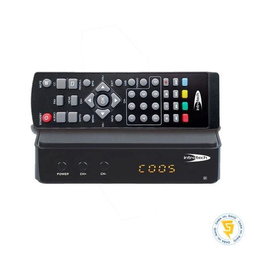 [IS-1104] DECODIFICADOR TV DIGITAL FULL HD INTROTECH
