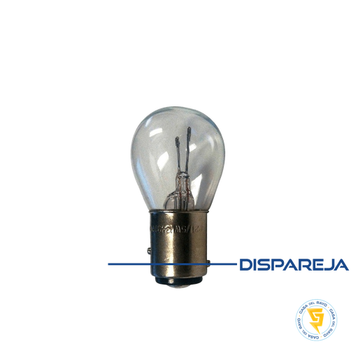 [3381] AMPOLLETA DE VEHICULO 12V-21/5W 2 CONTACTOS P/DISPAREJA TRIFA