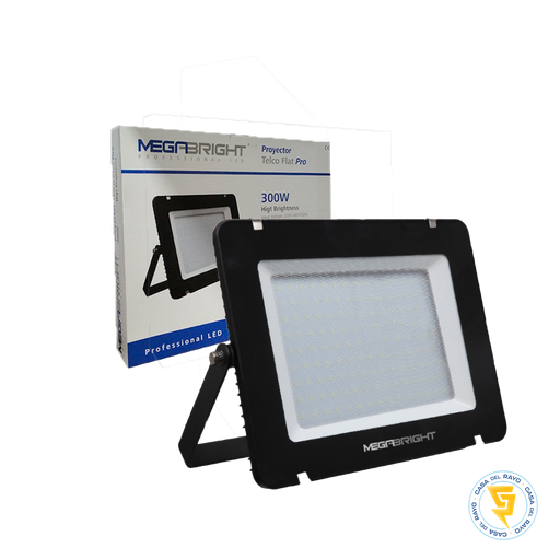 PROYECTOR LED IP65 300W MEGABRIGHT 6.000K
