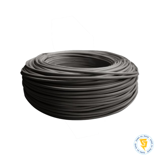 [H07Z1-K] ROLLO DE CABLE EVAFLEX 1,5MM NEGRO 100MT LIBRE DE HALOGENO