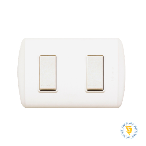 [1200BN] INTERRUPTOR 9/15 10A EMBUTIDO MODUS PLUS BTICINO