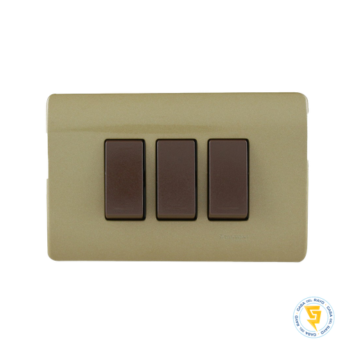 [MWD130267803] INTERRUPTOR 9/32 GENESIS DORADO SCHNEIDER ELECTRIC