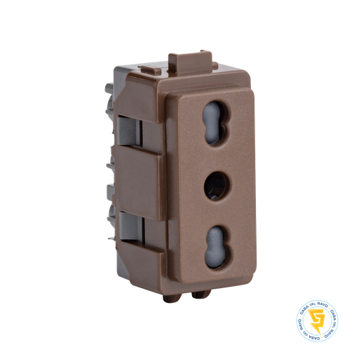 [MWD130087717] MODULO ENCHUFE 2P+T 10/16A GENESIS CAFE SCHNEIDER ELECTRIC