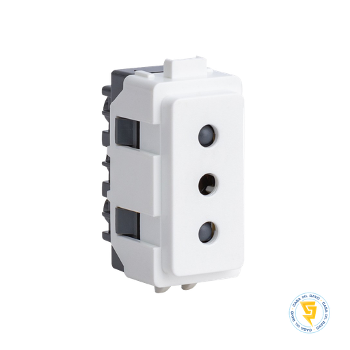 [MWD130087808] MODULO ENCHUFE 2P+T 10A GENESIS BLANCO SCHNEIDER ELECTRIC