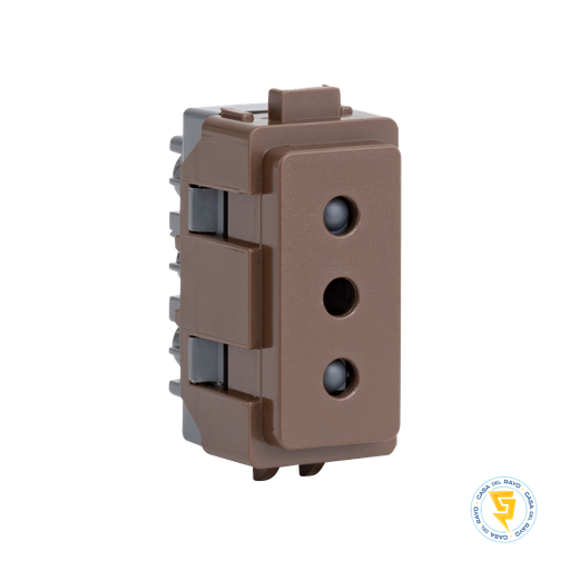 [MWD130087708] MODULO ENCHUFE 2P+T 10A GENESIS CAFE SCHNEIDER ELECTRIC