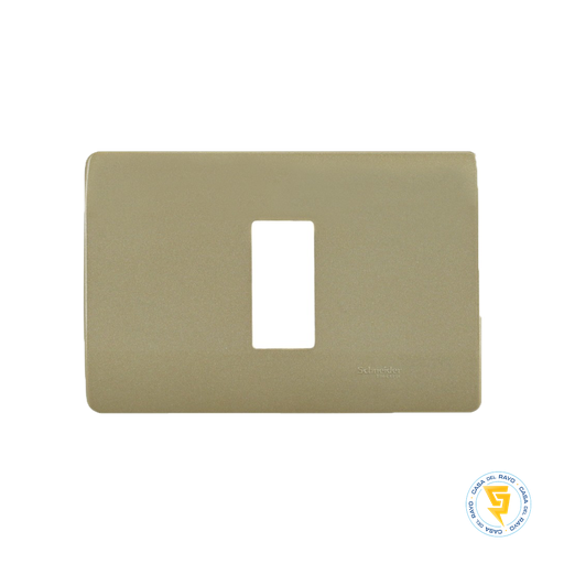 [MWD130407441] PLACA 1 MODULO GENESIS DORADO SCHNEIDER ELECTRIC