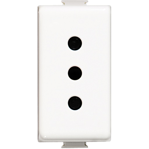 MODULO ENCHUFE 2P+T 10A MATIX BTICINO